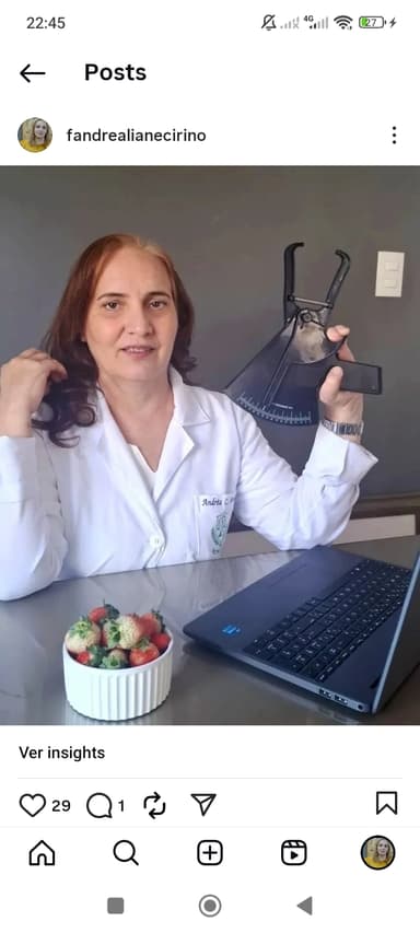 Foto de Andréa Liane Cirino Farias